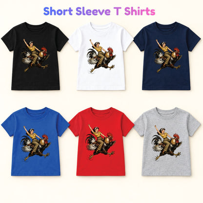 Vintage Woman Riding Rooster T-Shirt, Funny Country Farmhouse Chicken Graphic Tees
