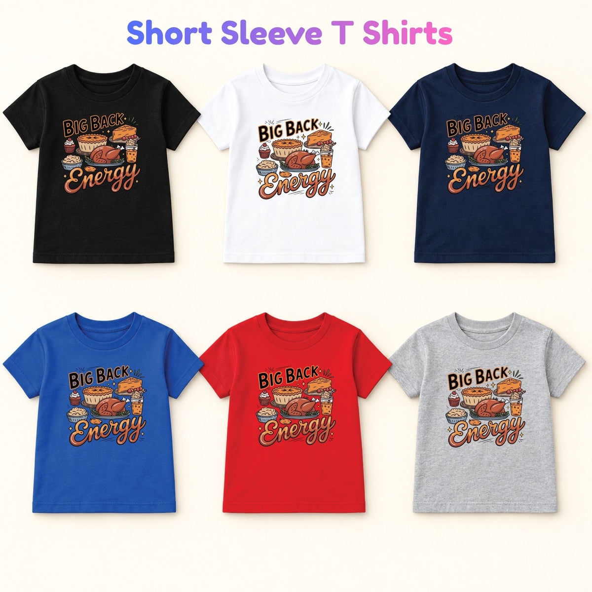 Big Back Energy Thanksgiving T-Shirt, Funny Roasted Turkey Tee, Holiday Feast Sweatshirt