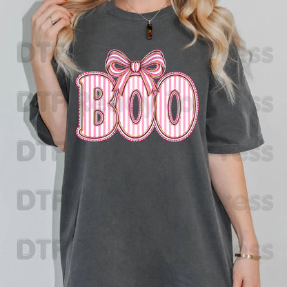 Pink Spooky Nurse Squad DTF Transfers, Halloween Ghost Stethoscope Medical Bandage Ready to Press