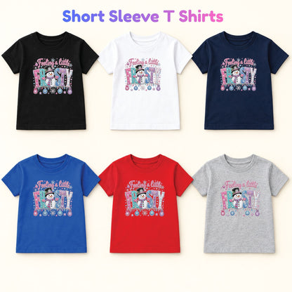 Feeling a Little Frosty T-Shirt, Cute Snowman Christmas Tee, Winter Holiday Sweatshirt