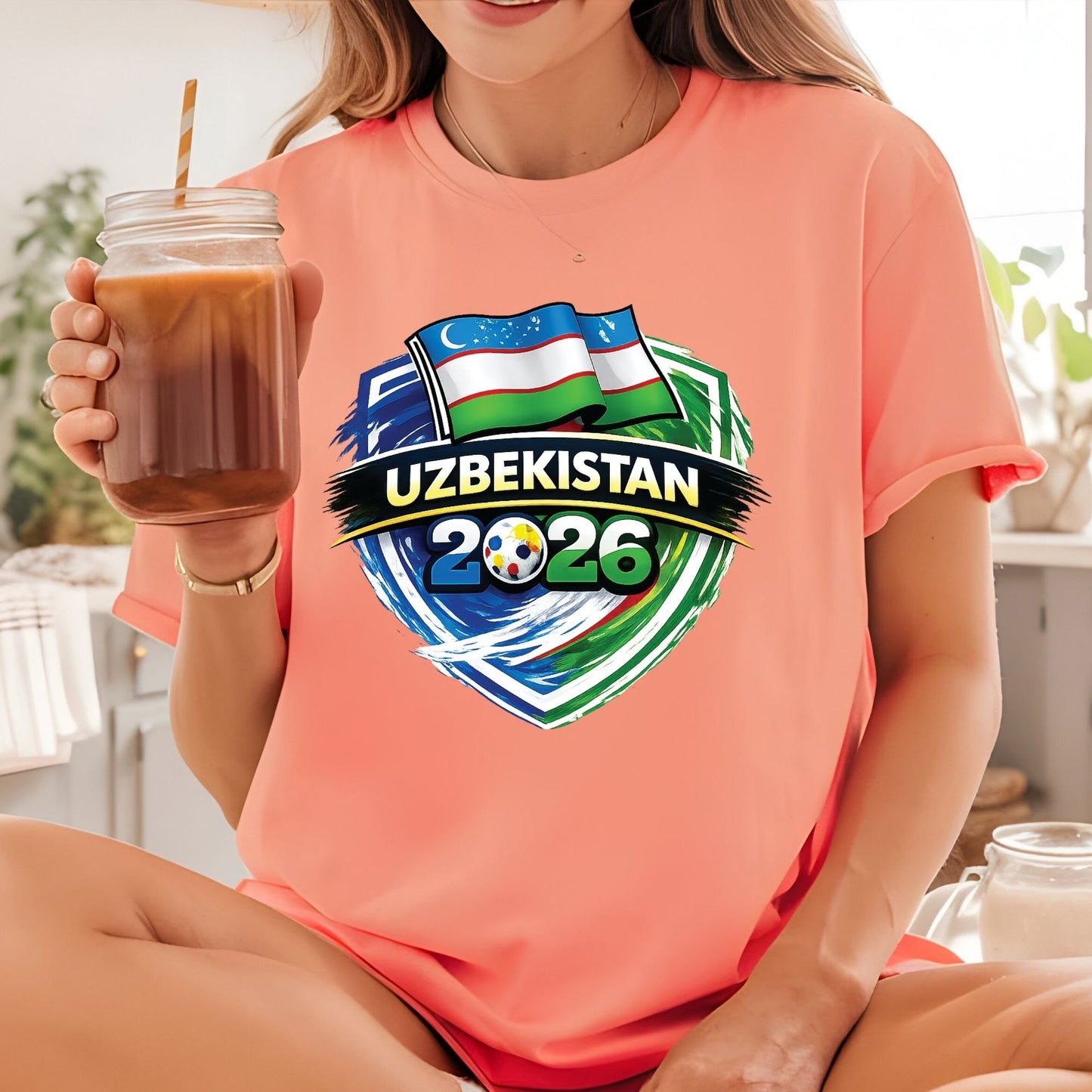 Uzbekistan World Cup 2026 DTF Transfer Ready to Press