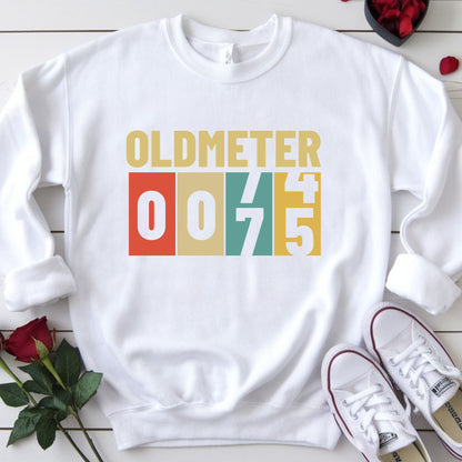 75th Birthday Shirt Oldmeter 75 Years T-Shirt