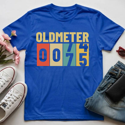 75th Birthday Shirt Oldmeter 75 Years T-Shirt