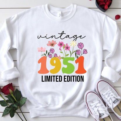 75th Birthday Shirt Women Made in 1951 T-Shirt