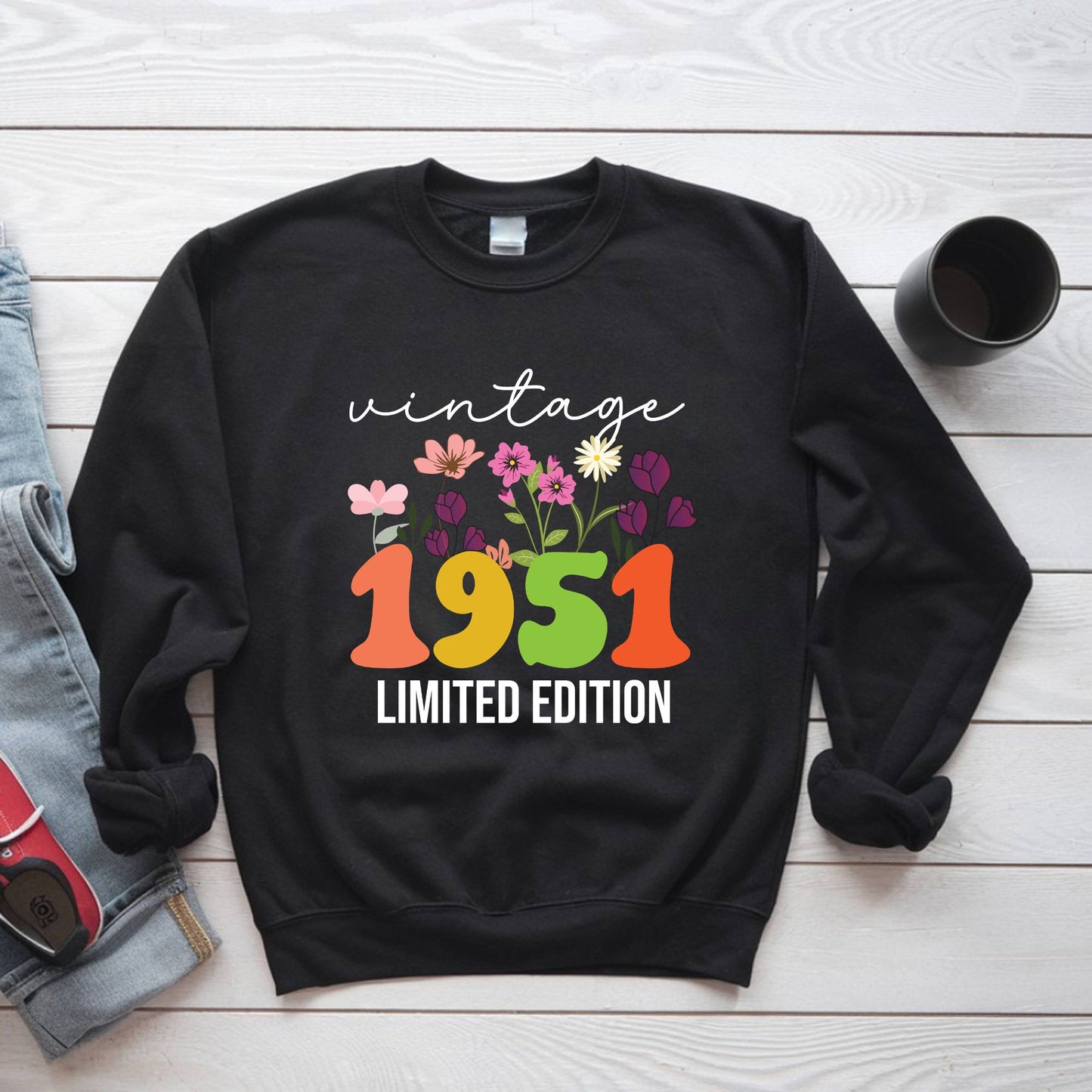 75th Birthday Shirt Women Made in 1951 T-Shirt