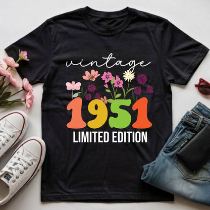 75th Birthday Shirt Women Made in 1951 T-Shirt
