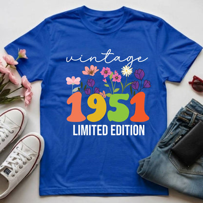 75th Birthday Shirt Women Made in 1951 T-Shirt