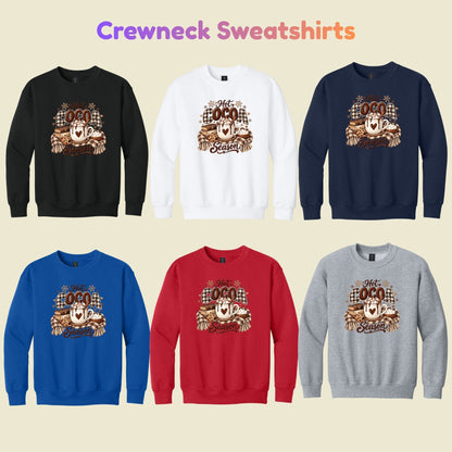 Hot Cocoa Season T-Shirt, Books and Cookies Christmas Tee, Cozy Winter Sweatshirt