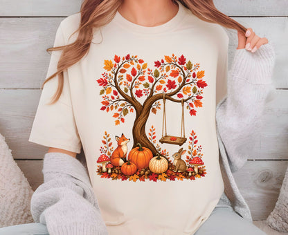 Fall Gang Sheet Ready to Press Halloween Premade DTF Transfer Holiday Fall Season Mama Teacher Heat Transfer For Shirts
