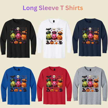 Cute Halloween Dumplings KawaiiT-Shirt, Monster Spooky Season Graphic Tee