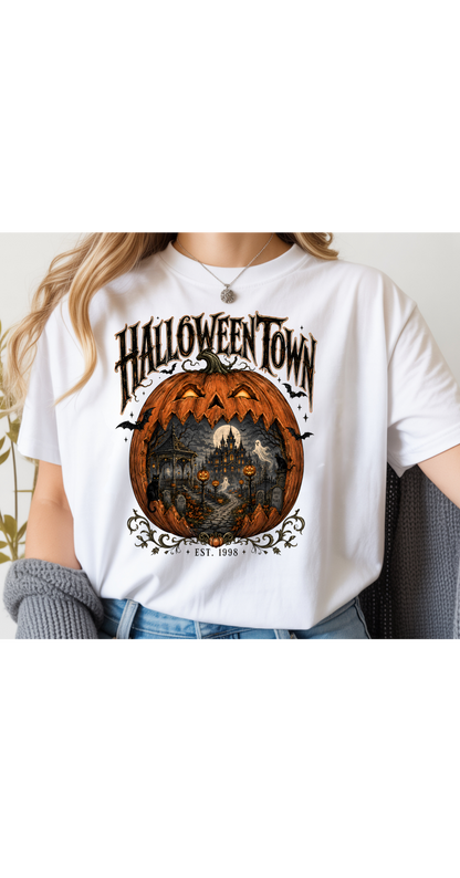 Halloween Town Premade Gang Sheet Spooky Mama DTF Transfer Ready to Press