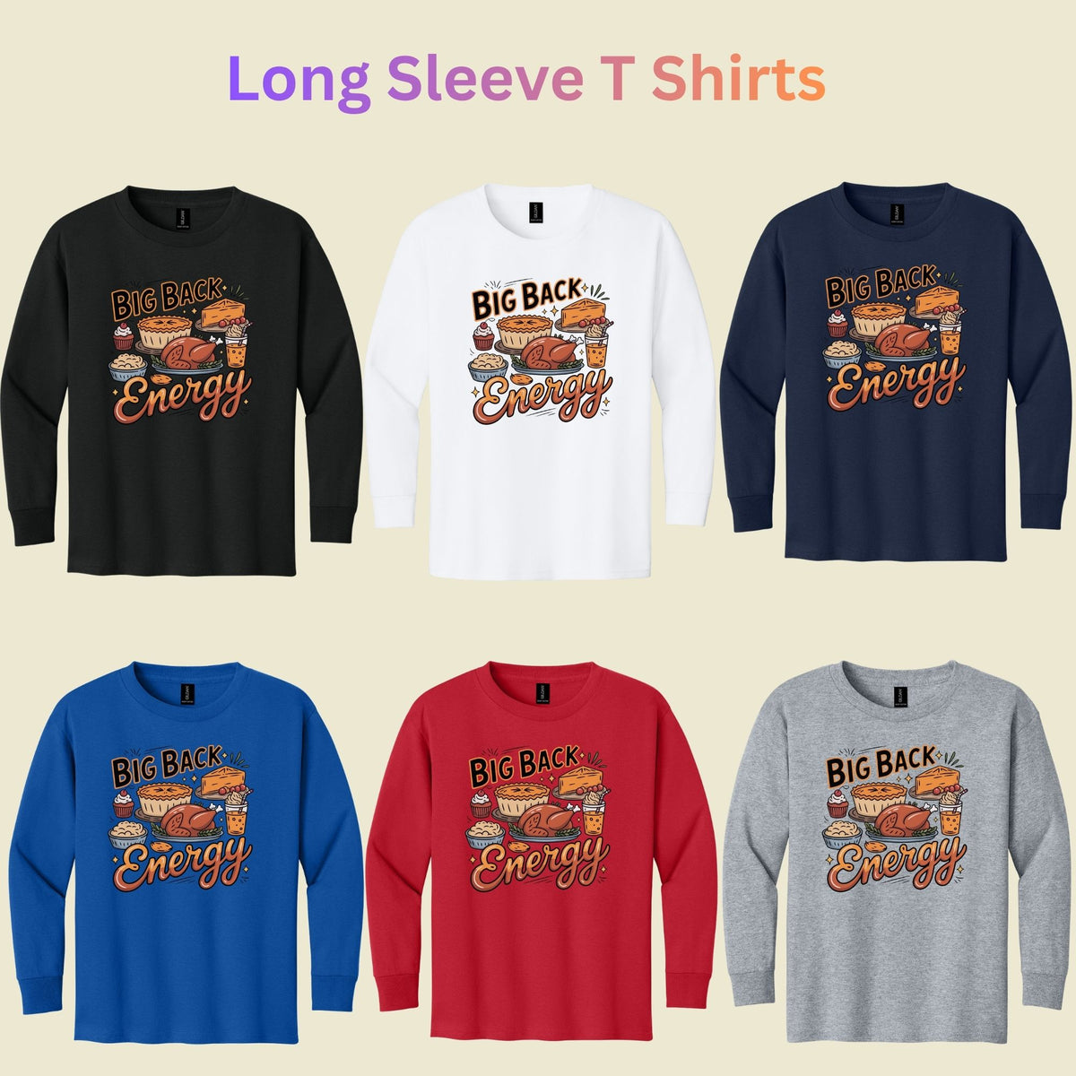 Big Back Energy Thanksgiving T-Shirt, Funny Roasted Turkey Tee, Holiday Feast Sweatshirt