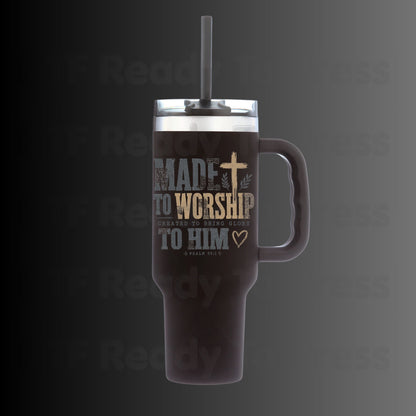 Made to Worship Created to Bring Glory to Him DTF Transfer