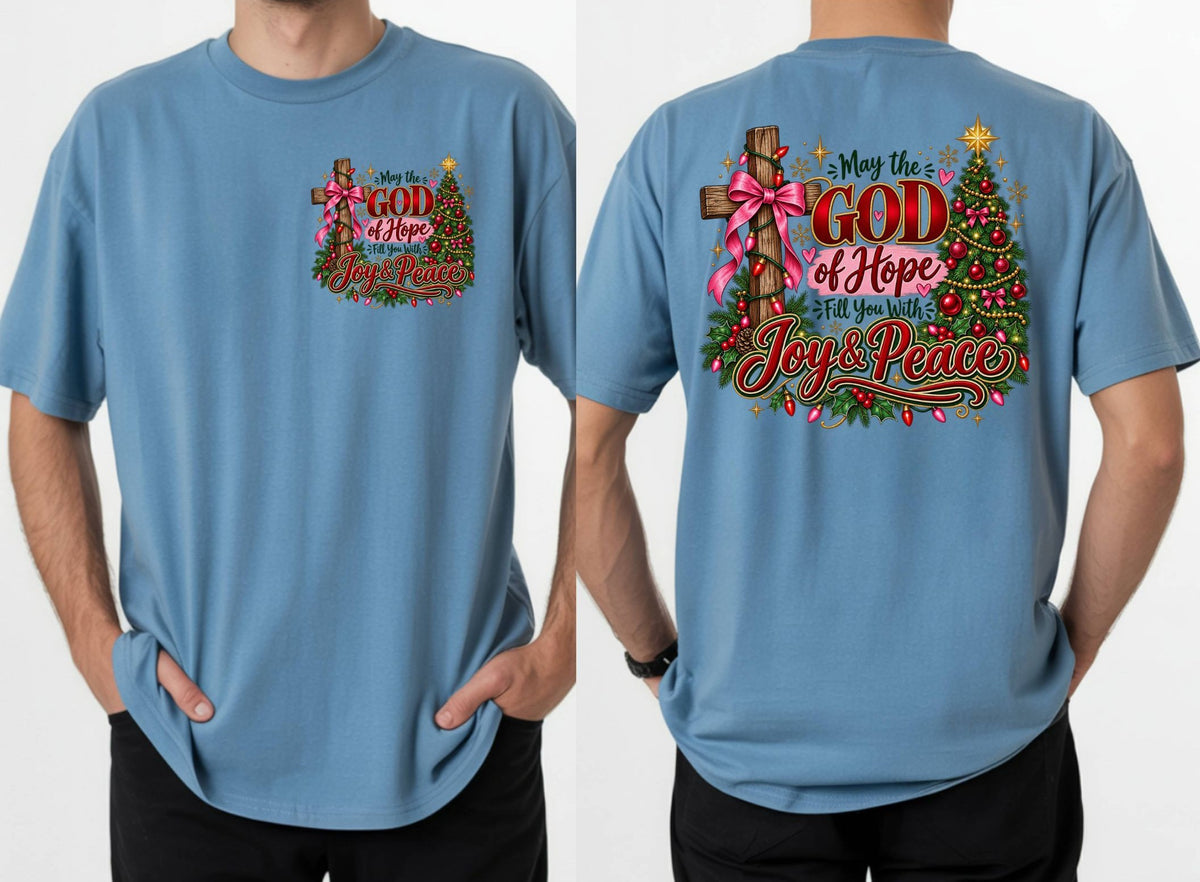 Merry Christmas Premade Gang Sheet Faith Based Religious DTF Transfer Ready to Press