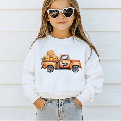 Western Fall DTF Gang Sheet Howdy Pumpkin DTF Transfer Ready to Press Cowboy Boot Highland Cow Autumn Season Heat Transfer For Shirts