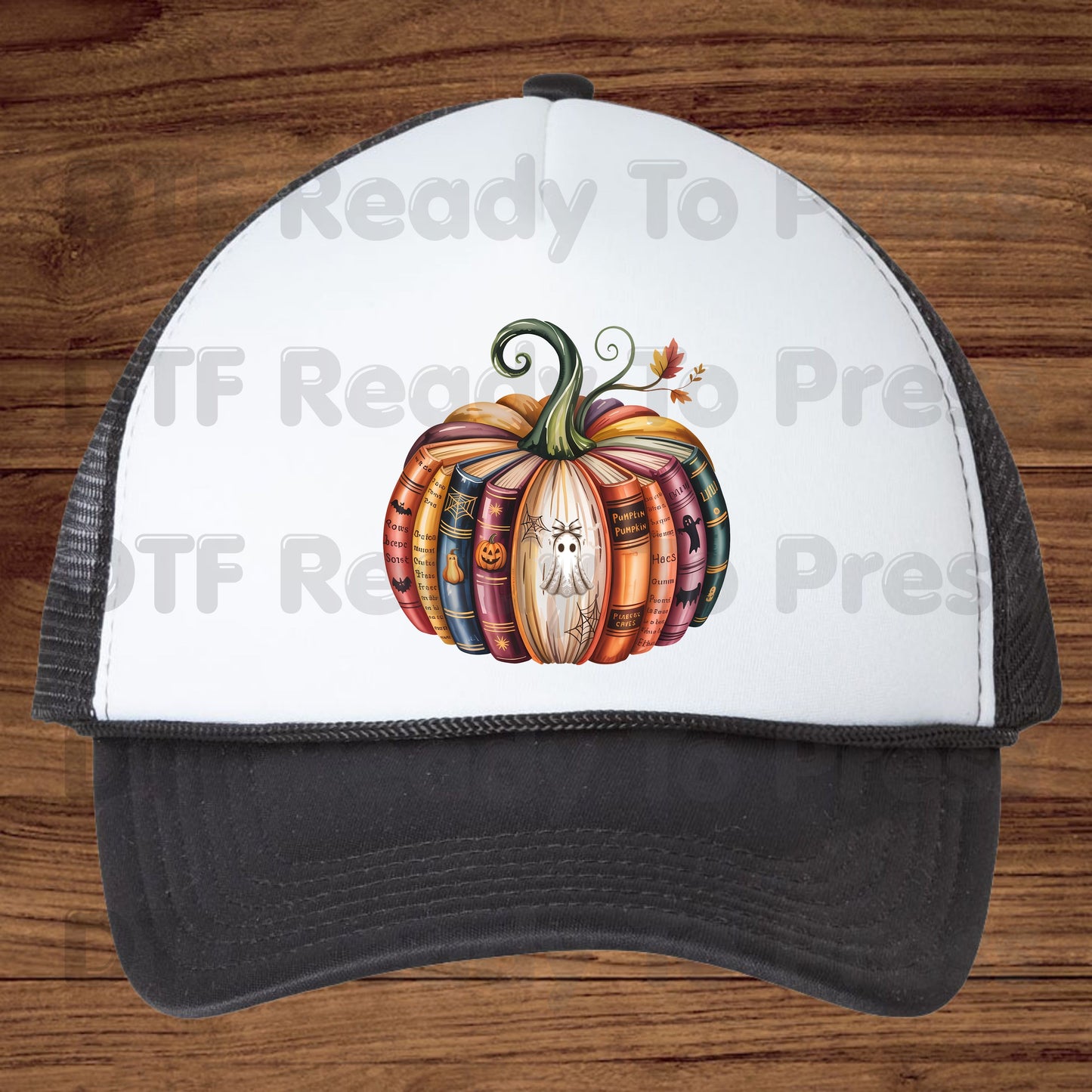 Bookish Pumpkin DTF Transfer Ready to Press