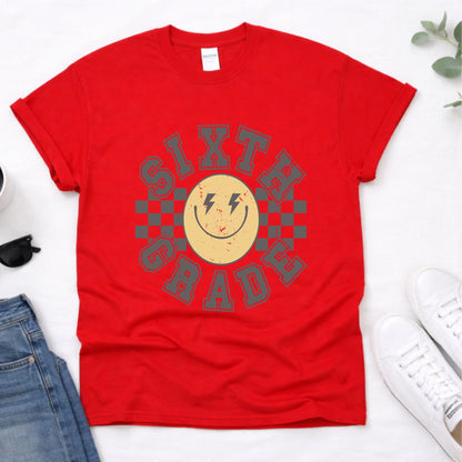 School Grade Shirt Leveled up to Kinderarten Pre-K First Grade Second Grade Third Grade Fourth Grade Fifth Grade Gamer Kids School Tees