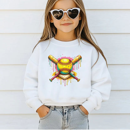 Softball Premade Gang Sheet Softball Vibes DTF Transfer Gang Sheet Trendy Softball Ready For Press Gameday Softball Heat Transfer Gang