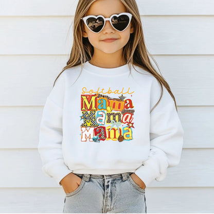 Softball Mama Premade Gang Sheet Sports Mom DTF Transfer Gang Sheet Trendy Softball Ready For Press Gameday Softball Heat Transfer Gang