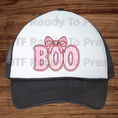 Pink Spooky Nurse Squad DTF Transfers, Halloween Ghost Stethoscope Medical Bandage Ready to Press