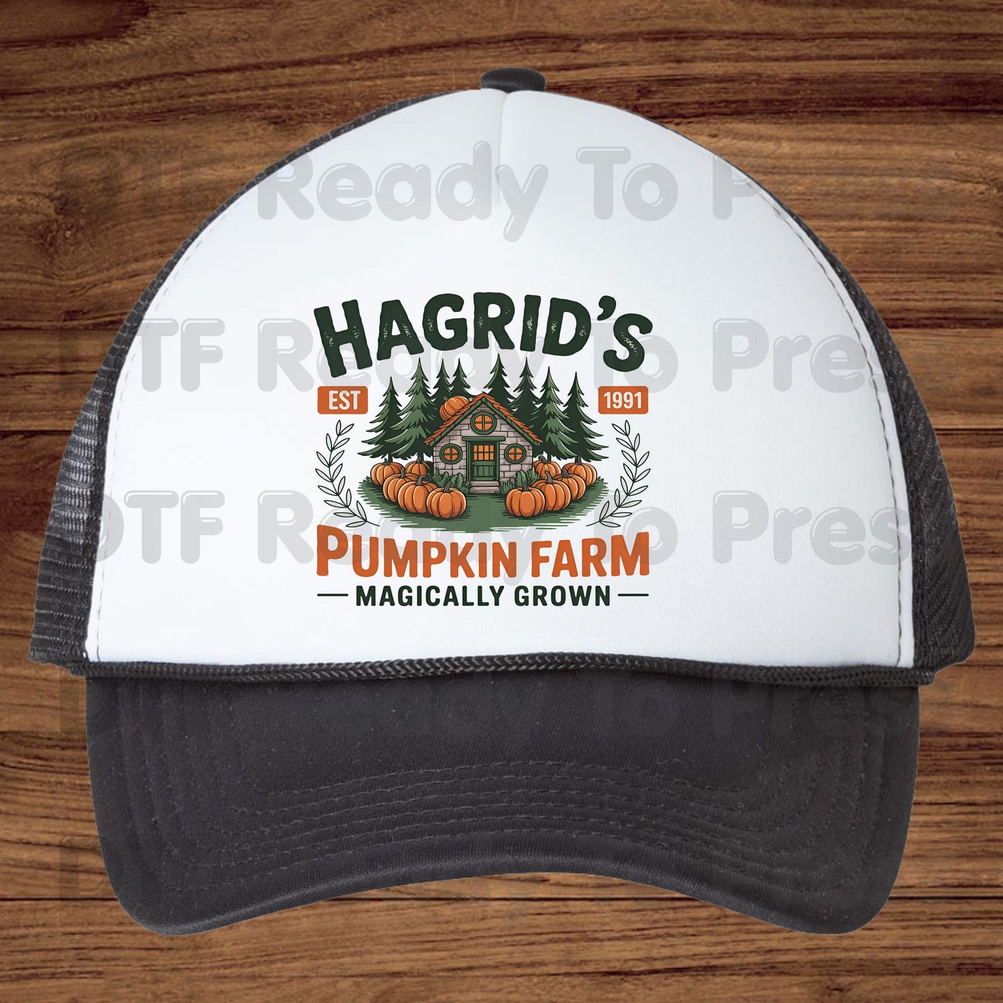 Hagrid's Pumpkin Farm DTF Transfer Ready to Press Magically Grown Autumn Patch Heat Transfer Shirts Magical Halloween Graphic Tees