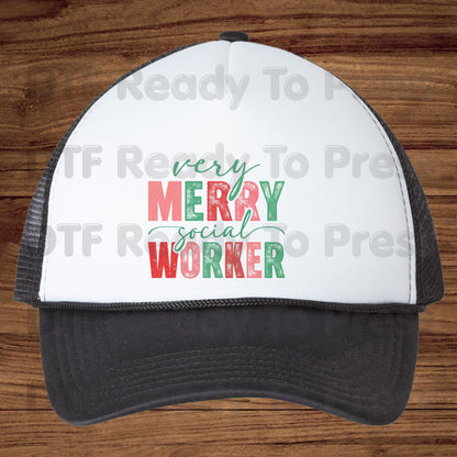 Christmas CNA Buffalo Plaid DTF Transfers, Medical Nursing Lights Bandage Holiday Ready to Press