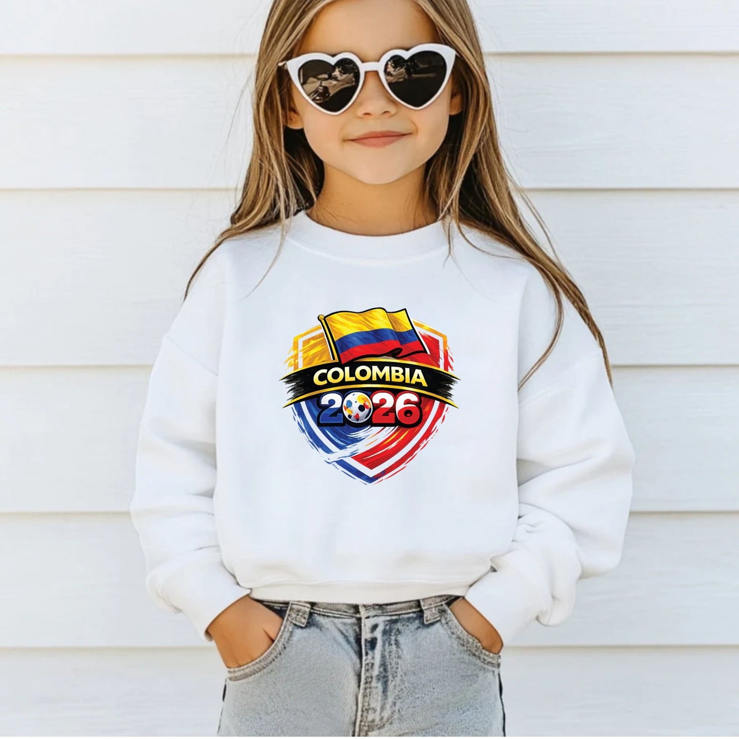 Colombia World Cup 2026 DTF Transfer Ready to Press Los Cafeteros Soccer Heat Transfer For Shirts Football Supporter UV Sticker Prints