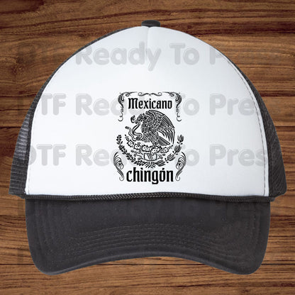 Mexicano Chingon DTF Transfers, Eagle Coat of Arms Mexican Pride Ready to Press