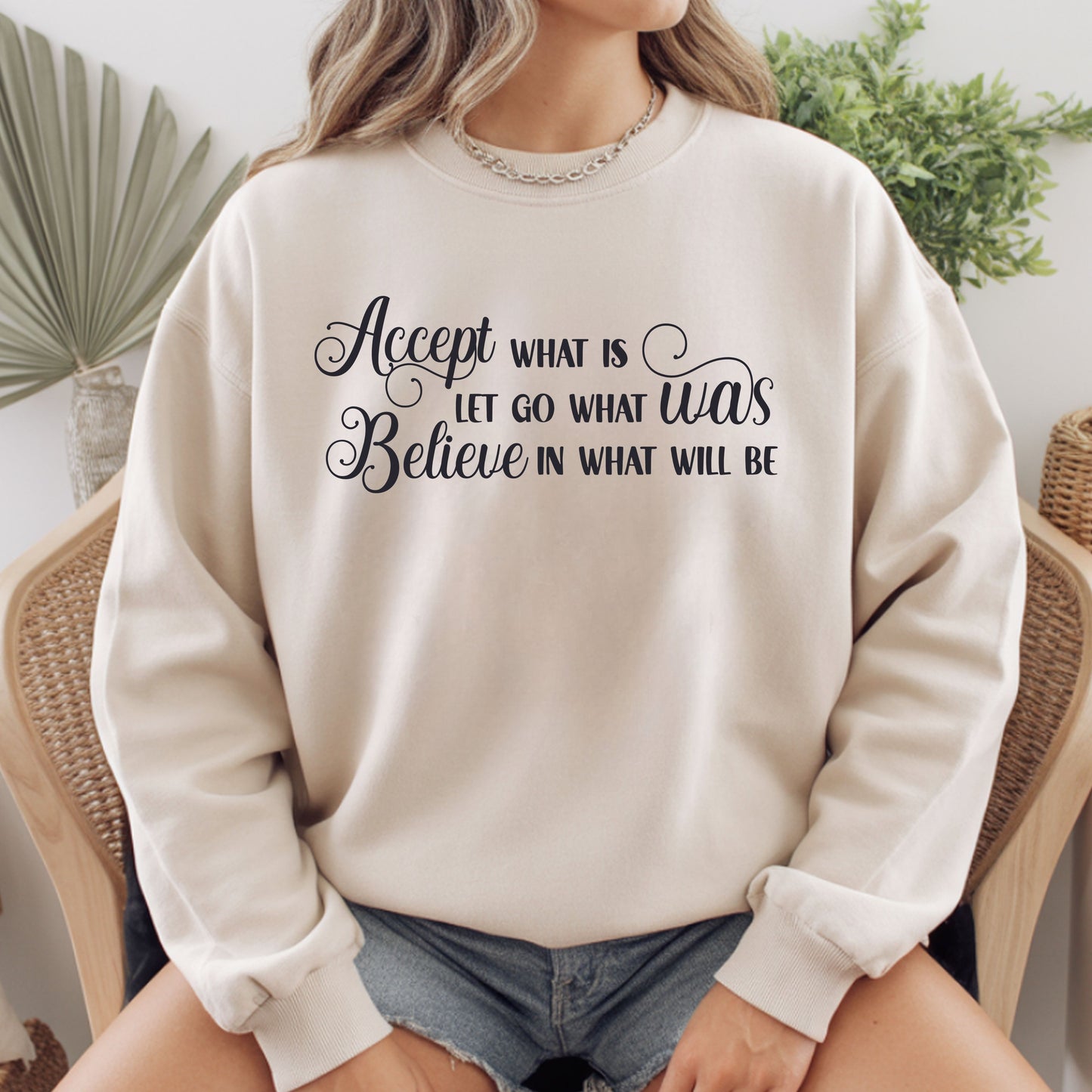 Accept What Is Comfort Colors T Shirt