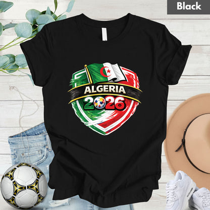 Algeria World Cup T Shirt Soccer Supporter Tees
