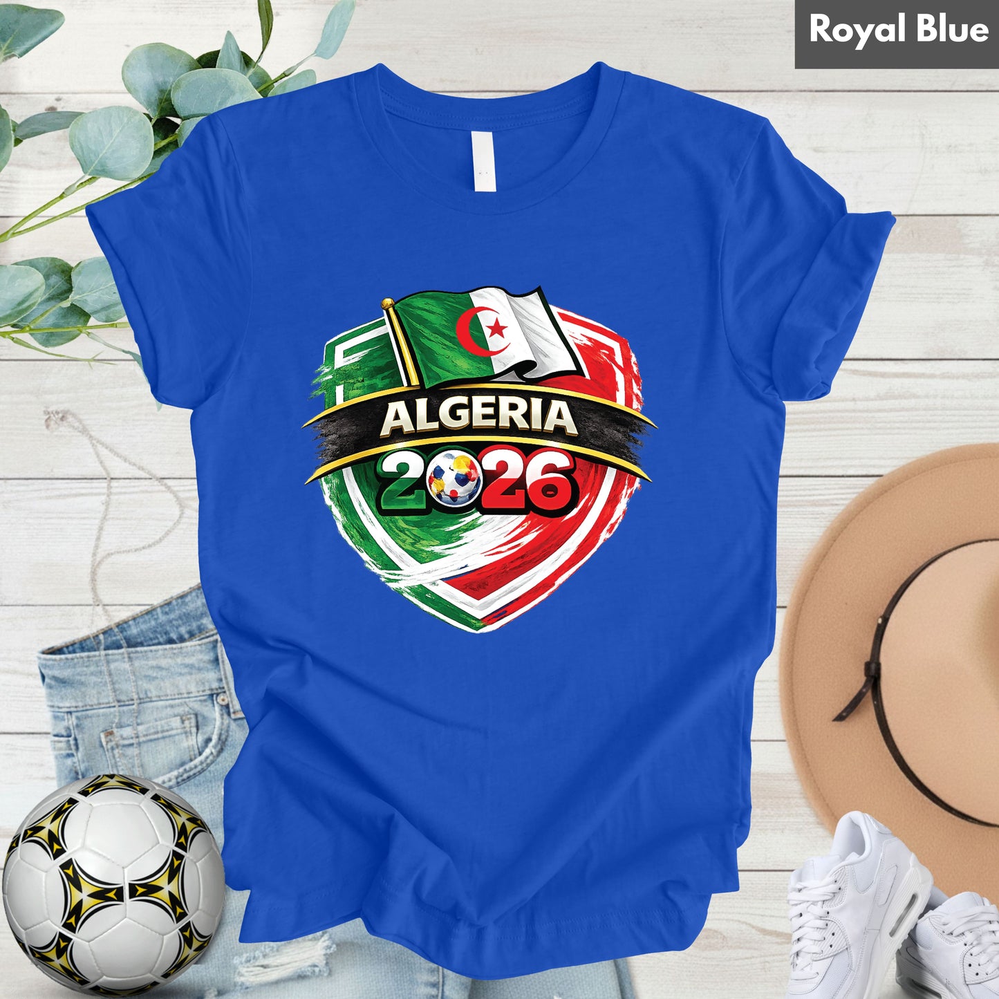 Algeria World Cup T Shirt Soccer Supporter Tees