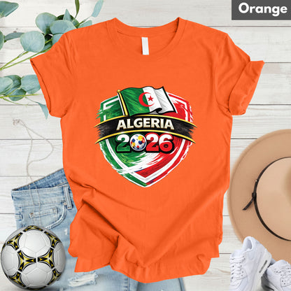 Algeria World Cup T Shirt Soccer Supporter Tees