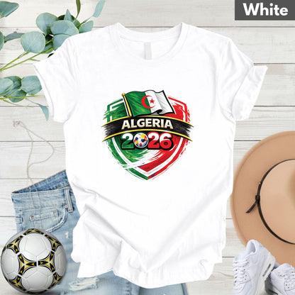 Algeria World Cup T Shirt Soccer Supporter Tees