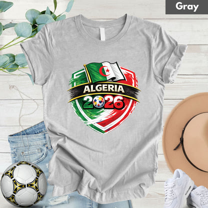 Algeria World Cup T Shirt Soccer Supporter Tees