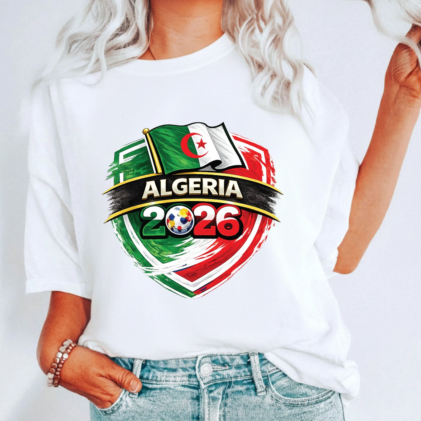 Algeria World Cup T Shirt Soccer Supporter Tees