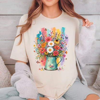 Aloha Vibes Retro Hibiscus Flower DTF Transfer Ready to Press Summer Vacation UV DTF Sticker Beach Palm Trees Heat Transfer for Shirts