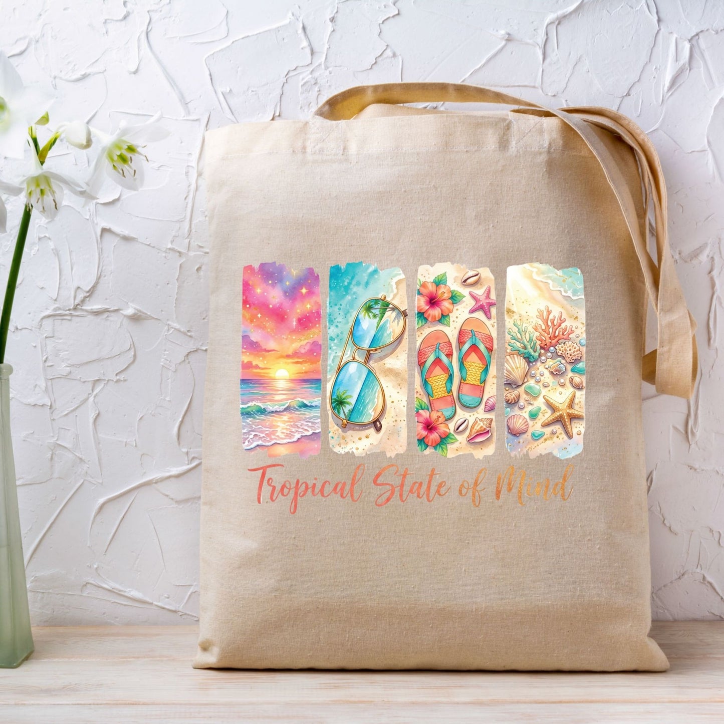 Aloha Vibes Retro Sunglasses DTF Transfer Ready to Press Summer Vacation UV DTF Sticker Beach Palm Trees Heat Transfer for Shirts