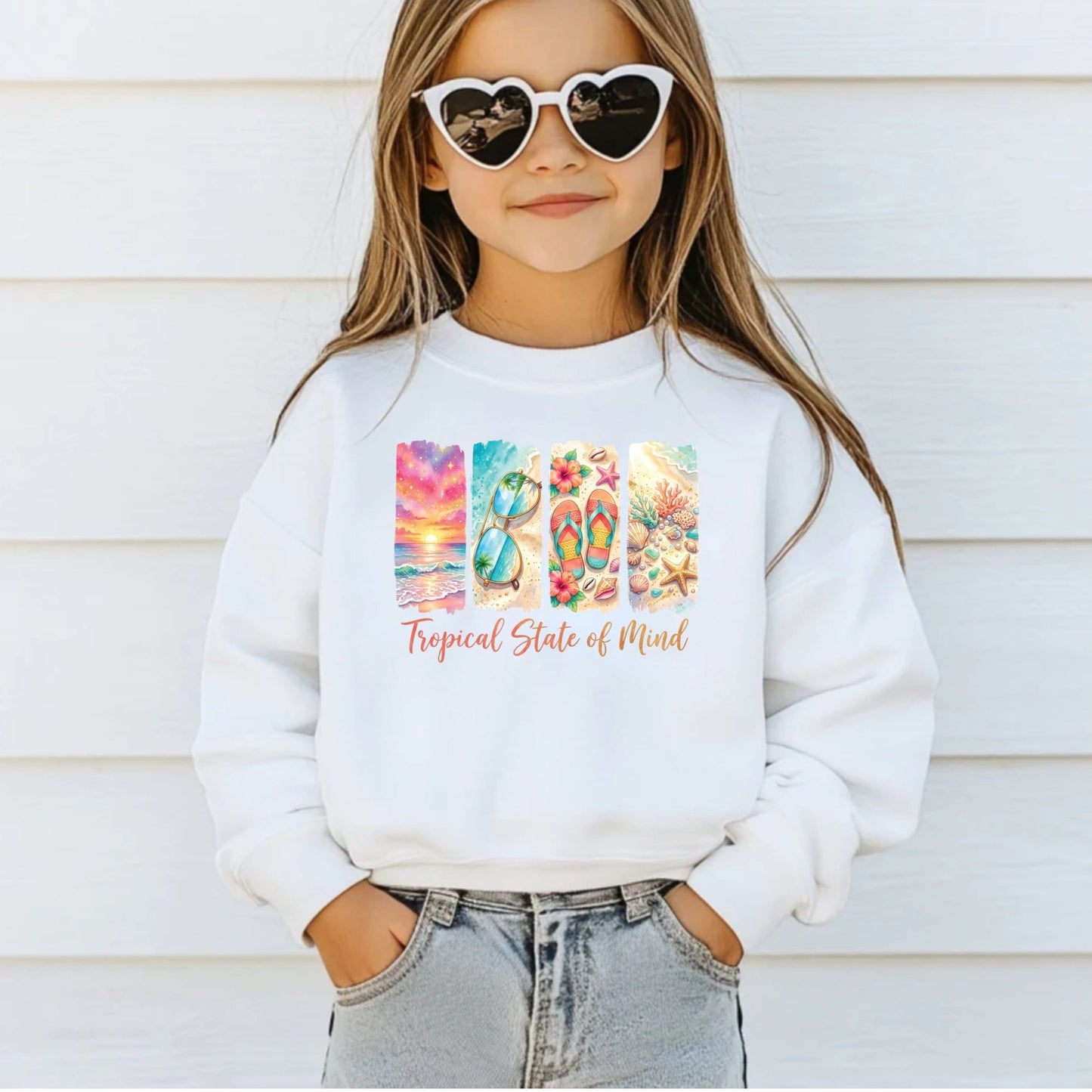 Aloha Vibes Retro Sunglasses DTF Transfer Ready to Press Summer Vacation UV DTF Sticker Beach Palm Trees Heat Transfer for Shirts