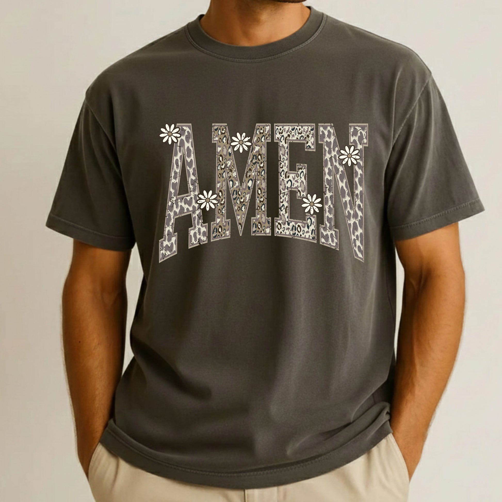 Amen Comfort Colors T Shirt Christian Gospel Message Tees Jesus Faith Apparel Tank Top Religious Long Sleeve Gifts