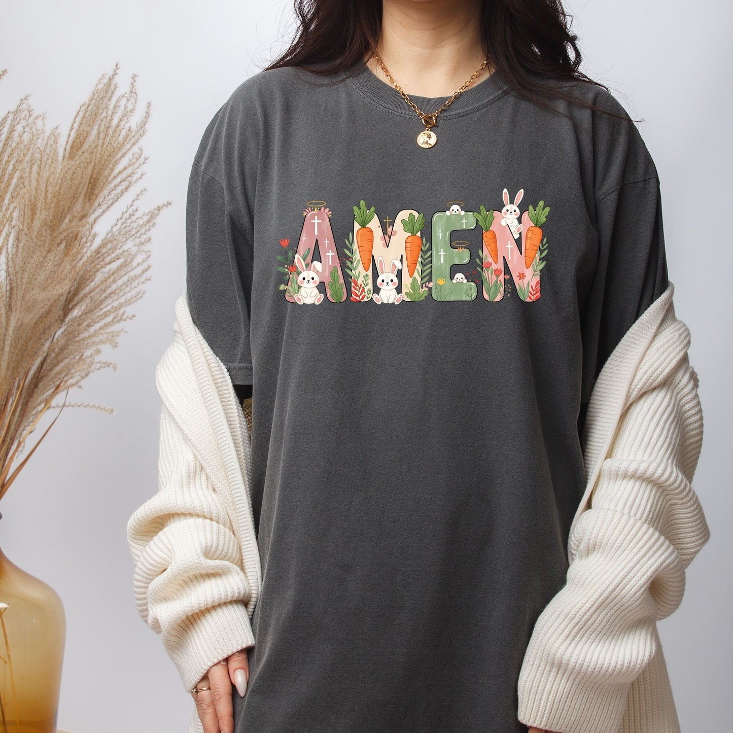 Amen Easter Pastel DTF Transfer ready to Press