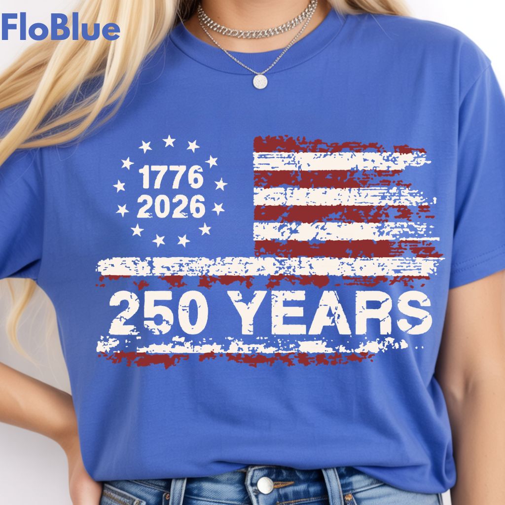 America 250 Years DTF Transfer Ready to Press 1776 2026 Semiquincentennial Comfort Colors T Shirt Patriotic Heat Stickers United States