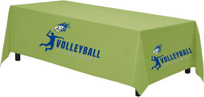 Custom Tablecloth Rectangle Style with Floor Length Drop