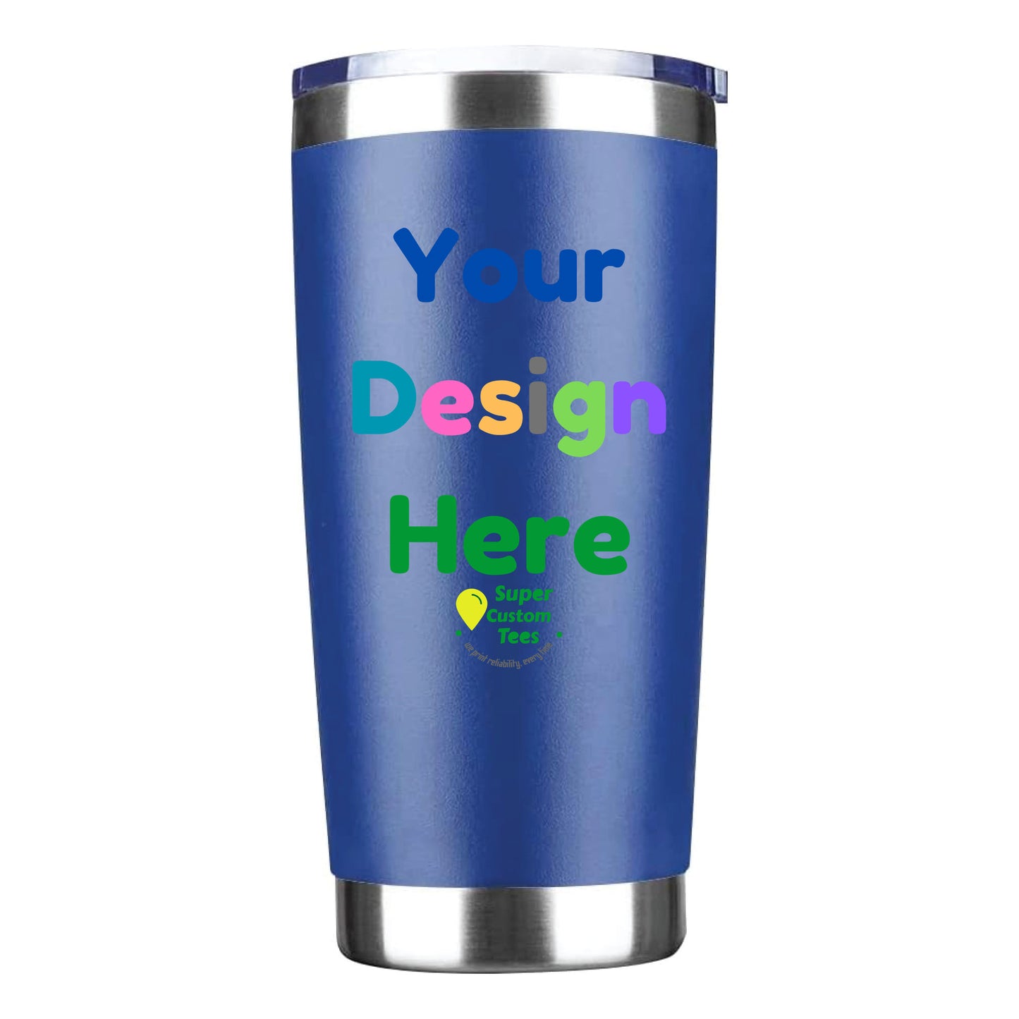 Custom Stainless Steel Tumbler 20oz Travel Mug