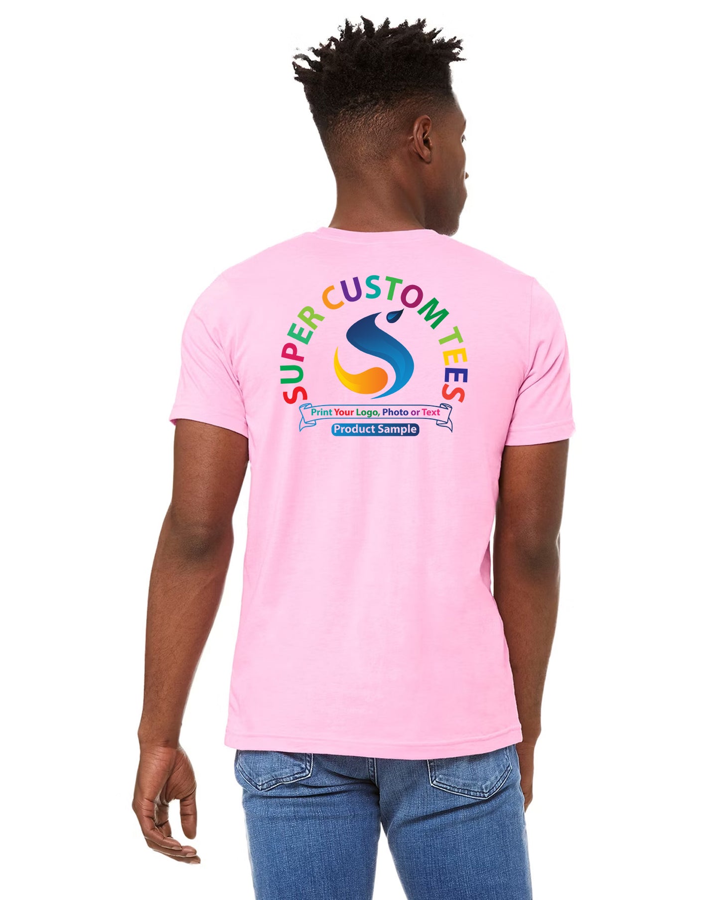 BELLA  CANVAS - 3001CVC  Jersey Custom T Shirts