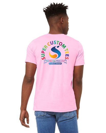 BELLA  CANVAS - 3001CVC  Jersey Custom T Shirts