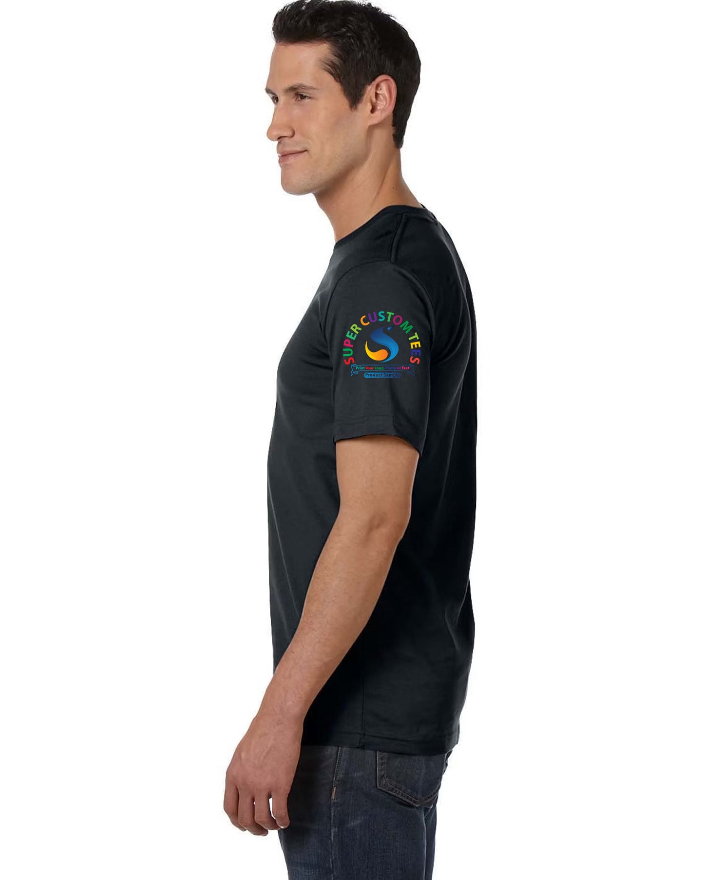 BELLA  CANVAS - 3001CVC  Jersey Custom T Shirts
