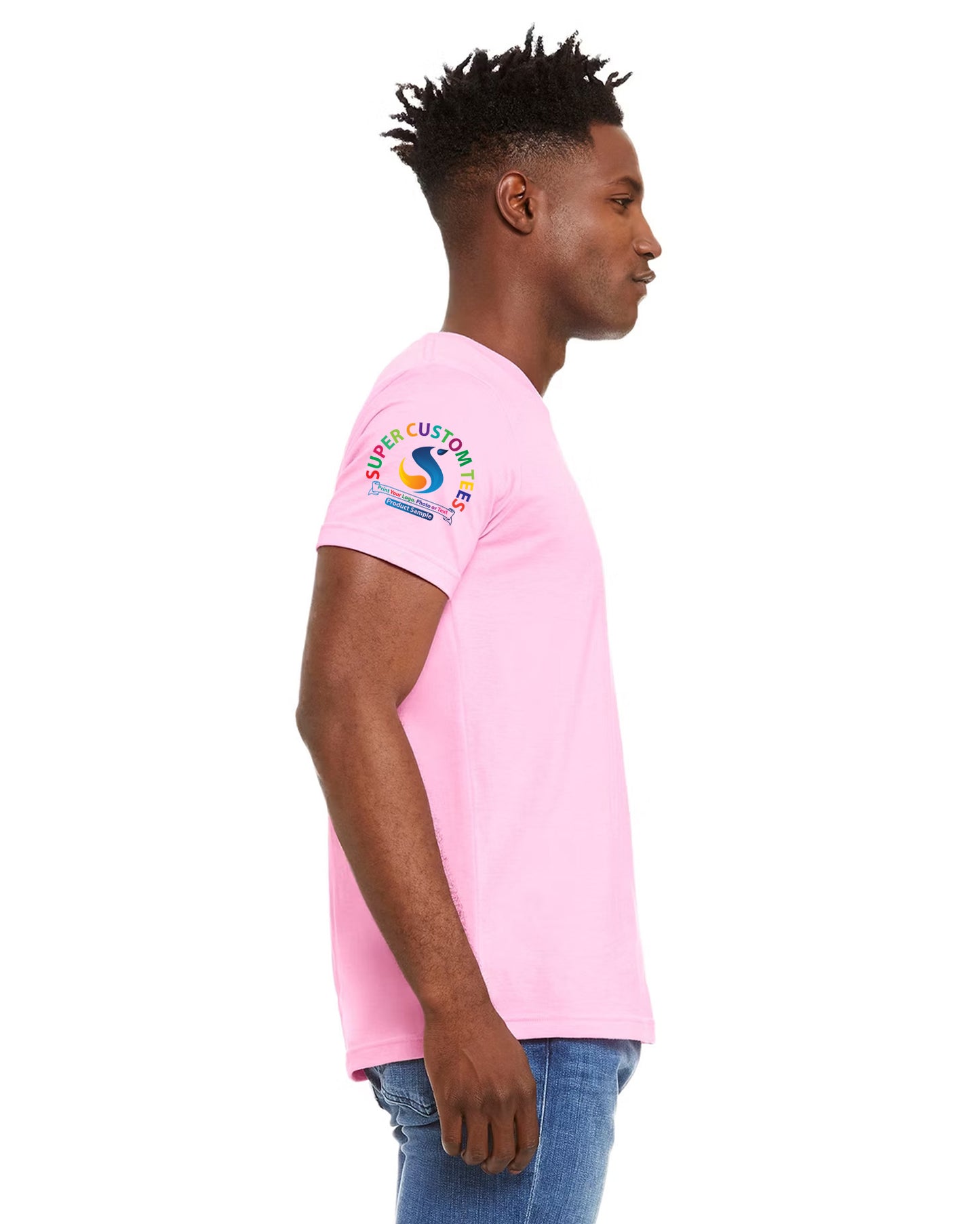 BELLA  CANVAS - 3001CVC  Jersey Custom T Shirts
