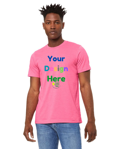 BELLA  CANVAS - 3001CVC  Jersey Custom T Shirts