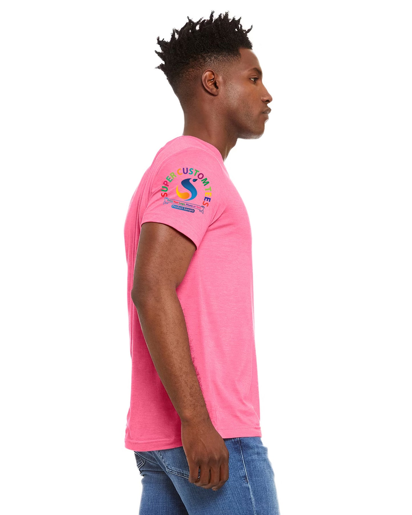 BELLA  CANVAS - 3001CVC  Jersey Custom T Shirts