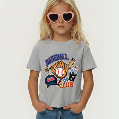 Baseball Club Mom Shirt Leopard Star Sweatshirt